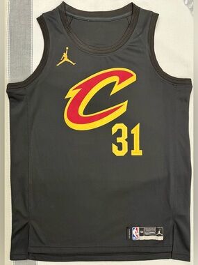 Jarrett Allen Cleveland Cavaliers #31 Black Jersey